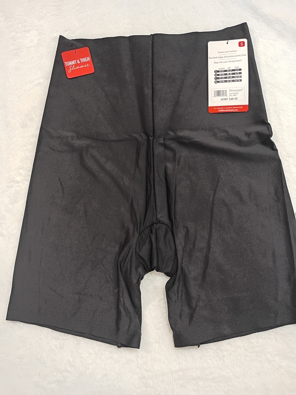 Skinnygirl Black Shaper Top - S